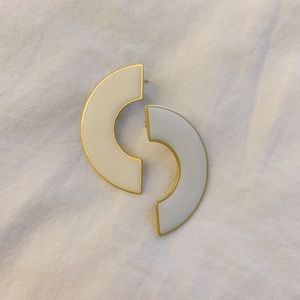 Madewell Semicircle Earrings